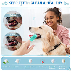 LDIIDII brosse-dents chat langue nettoyage et haleine fraîche.