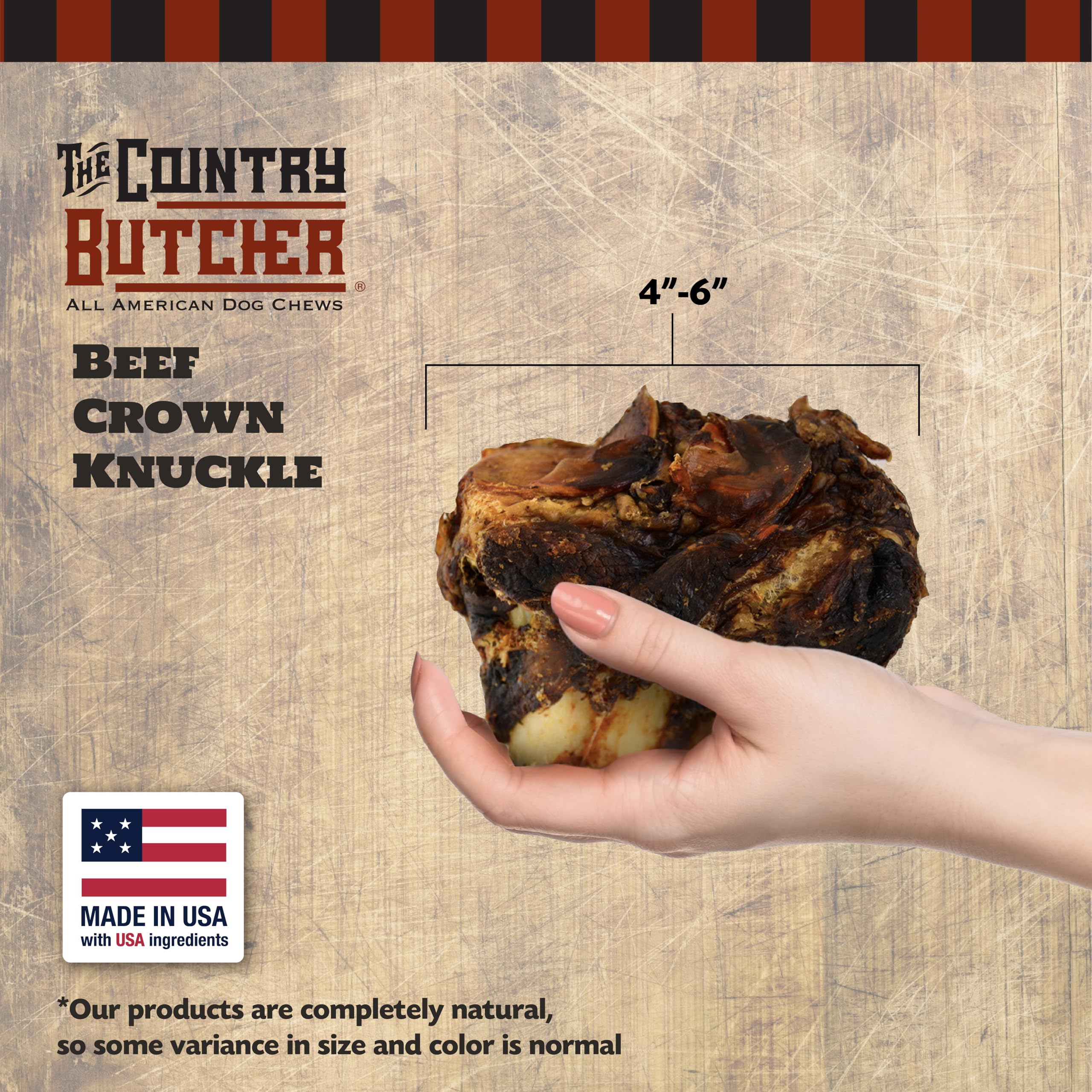 Le Boucher du Pays: os-knuckle boeuf fumé Hickory, saveur riche et durable.