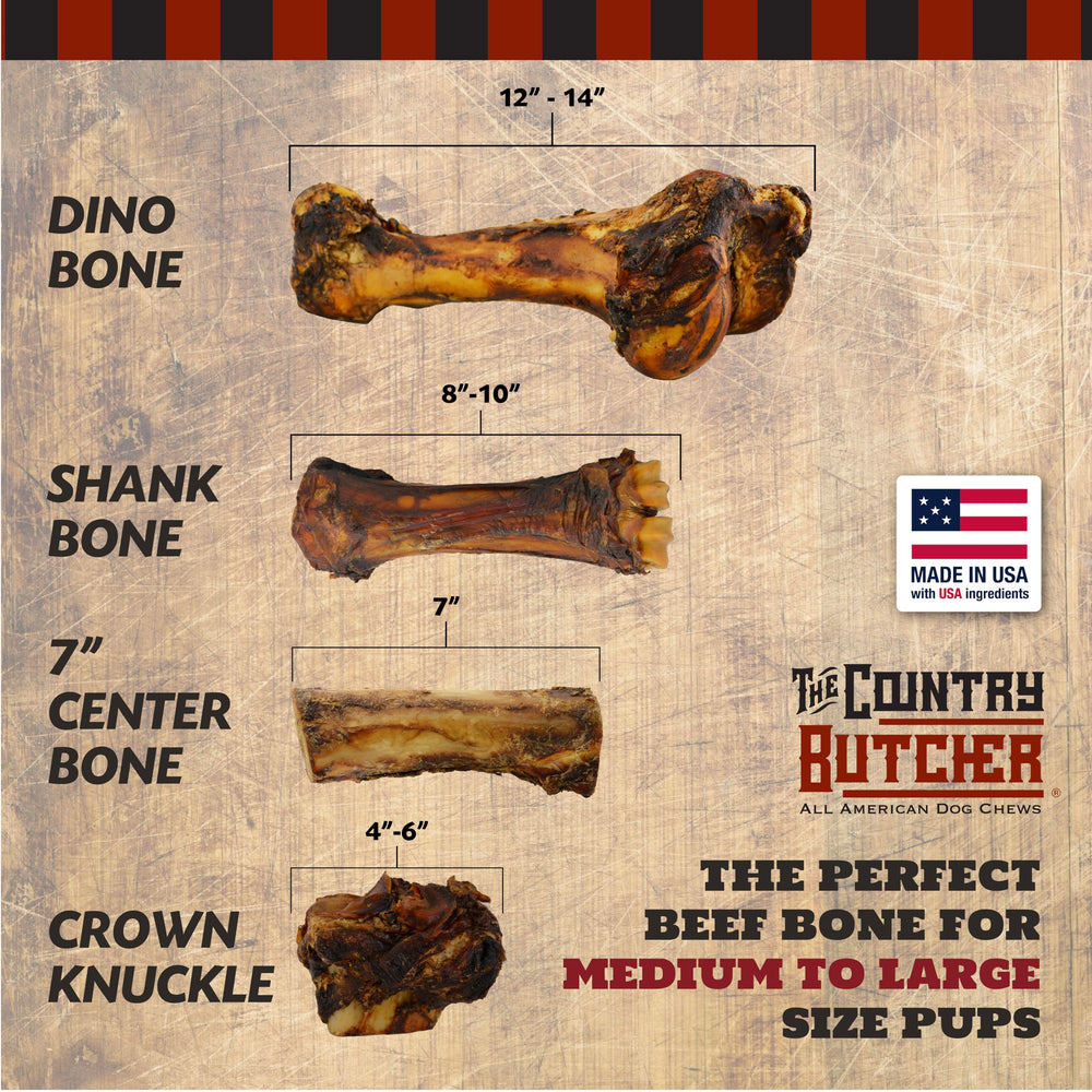 Le Boucher du Pays: os-knuckle boeuf longue durée pour chien actif.