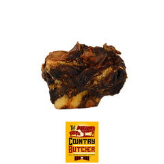 Le Boucher du Pays: os-knuckle de boeuf naturel pour chiens moyennes et grandes, mâche prolongée.