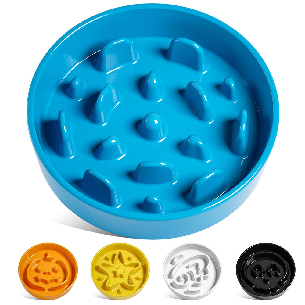 Bol LE TAUCI en céramique, alimentation lente pour chiens, repas maîtrisé