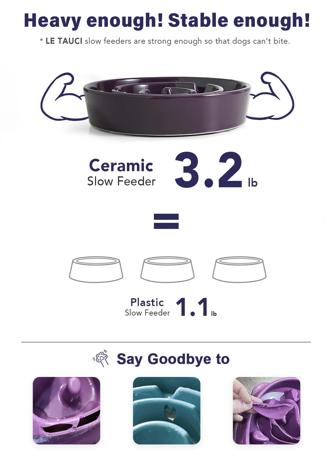 Le Tauci bol lent en céramique rose, compatible micro-ondes pour réchauffer légèrement les repas.