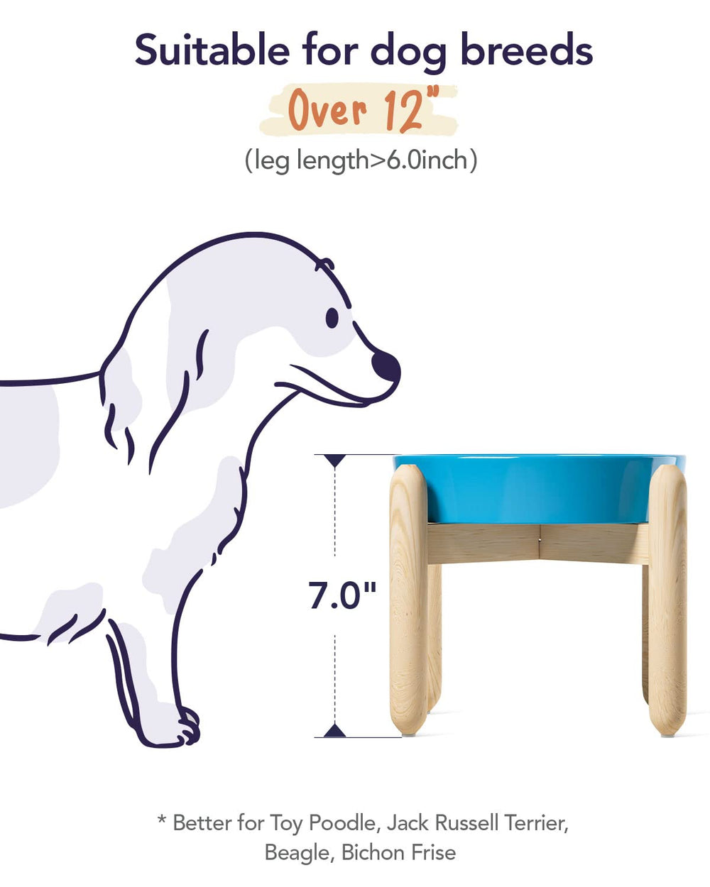 Idéal pour chiens et chats de petites races et moyennes.