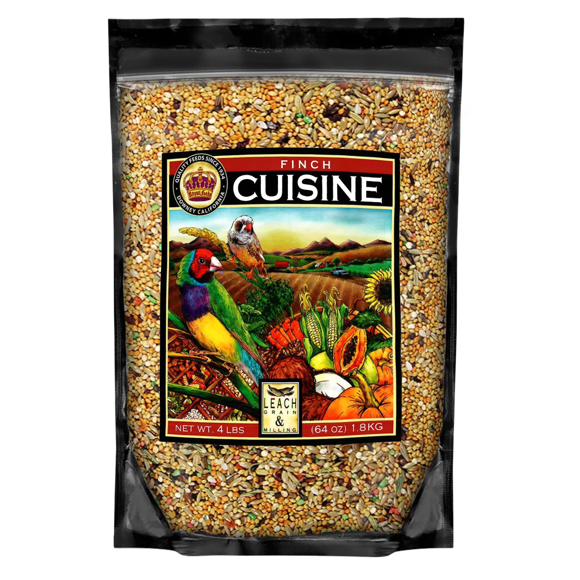 Finch Cuisine – sachet nourrissant pour petits oiseaux, pratique.
