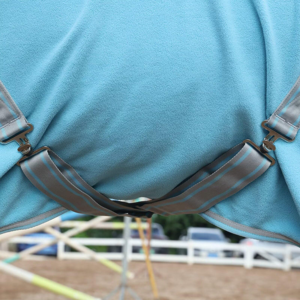 LEAFOREST – cheval en écurie portant la couverture, protection contre le froid.