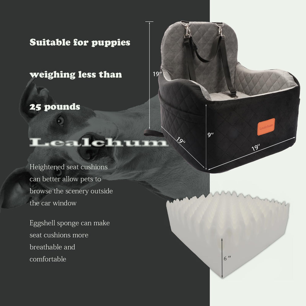 Lealchum coussin mémoire élevé 6 pouces offrant soutien etVue extérieure