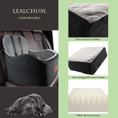 Lealchum sangles ajustables assurent la stabilité de l'animal.