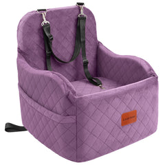 Lealchum siège-auto booster pour chien petit; trajet sécurisé et confortable.