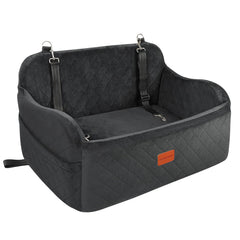 Lealchum siège voiture chien grand avec coussin mémoire pour un confort durable.