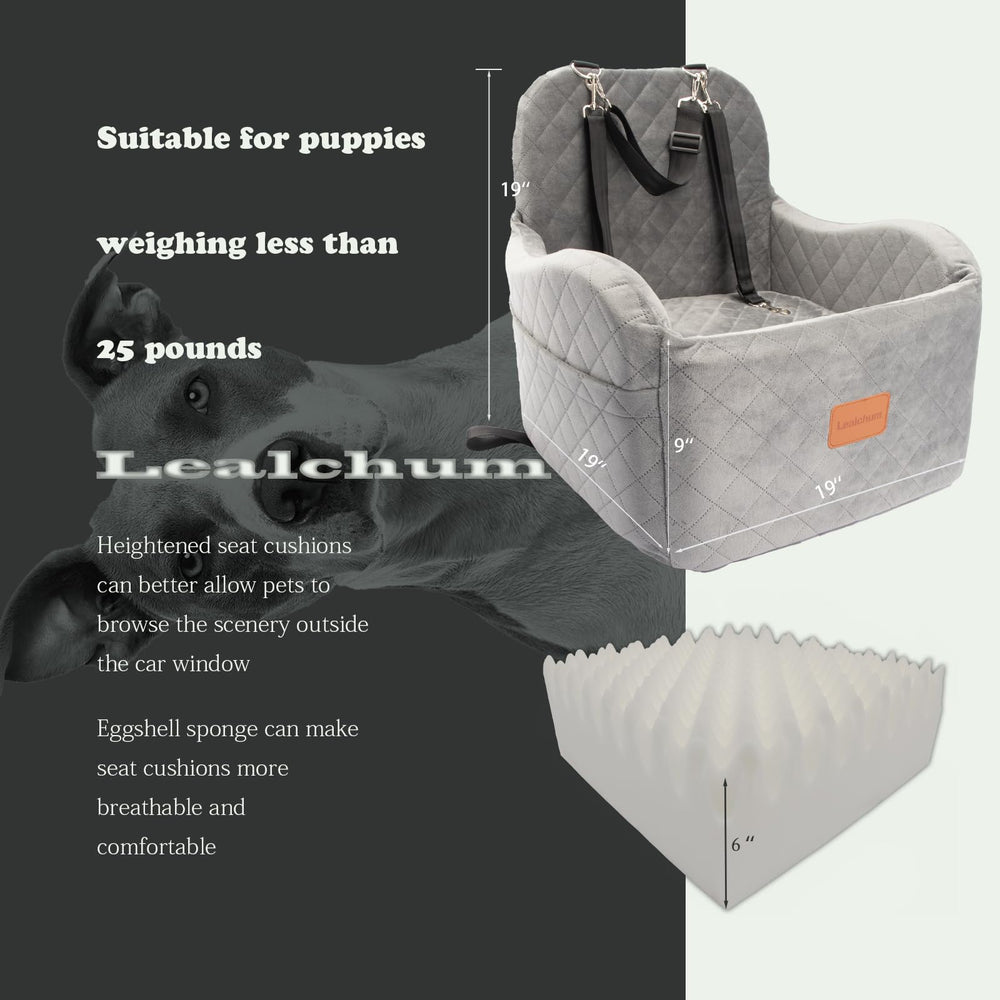 Lealchum tissu ultra-doux et mousse mémoire 15 cm pour un confort supérieur.