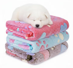 Couverture LeapSheep pour chien et chat au motif cœur rose, douceur chaude.