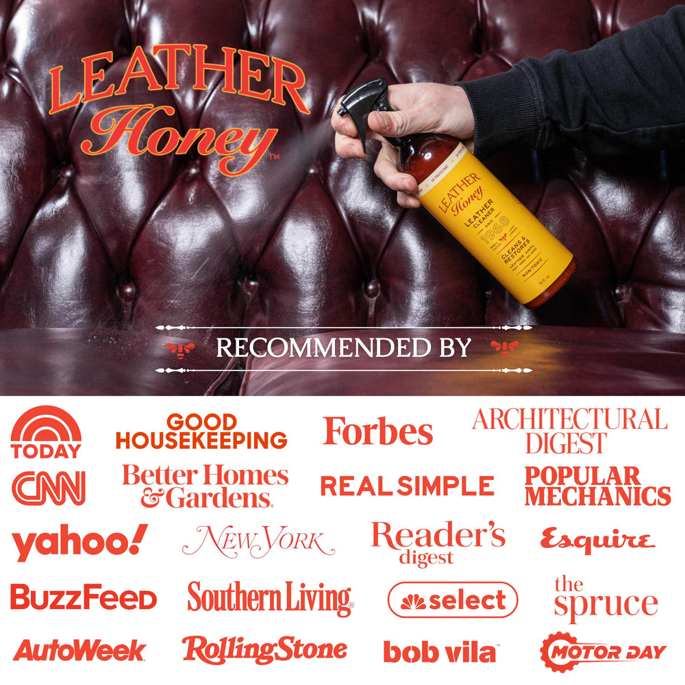 Leather Honey formulation sûre pour personnes, animaux et cuir