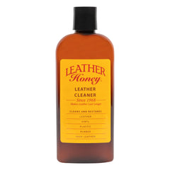 Leather Honey nettoyant cuir en bouteille pour un entretien léger et efficace.