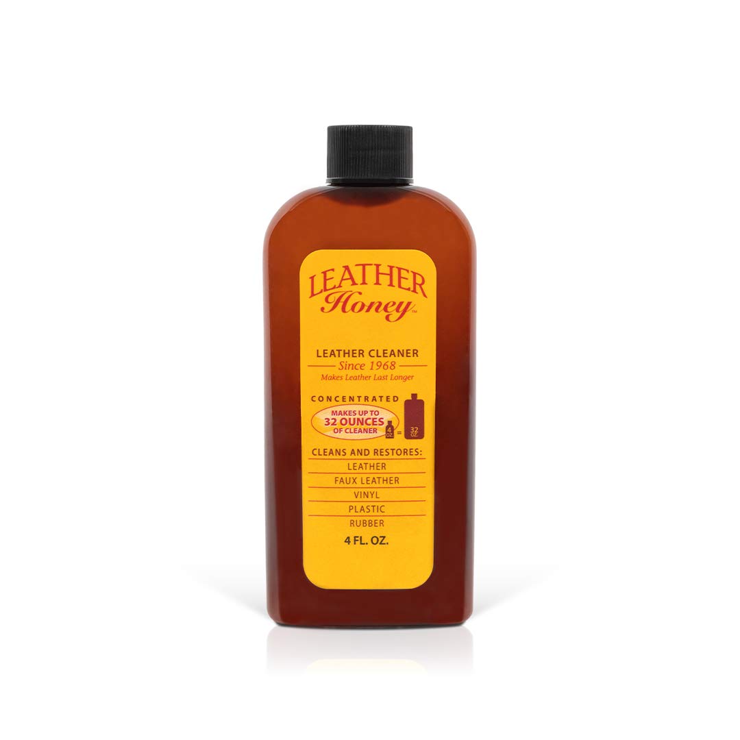 Leather Honey nettoyant cuir-concentre: prêt à diluer pour nettoyage en profondeur.