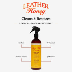 Leather Honey protection UV prolonge la couleur des cuirs exposés au soleil