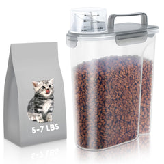 LEAWALK conteneur hermétique 5 L avec ouverture large facilite le versement des aliments