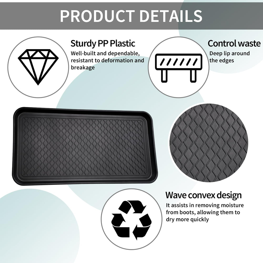 Lecehivo tapis imperméable etanche, protège les sols