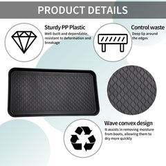Lecehivo tapis imperméable etanche, protège les sols