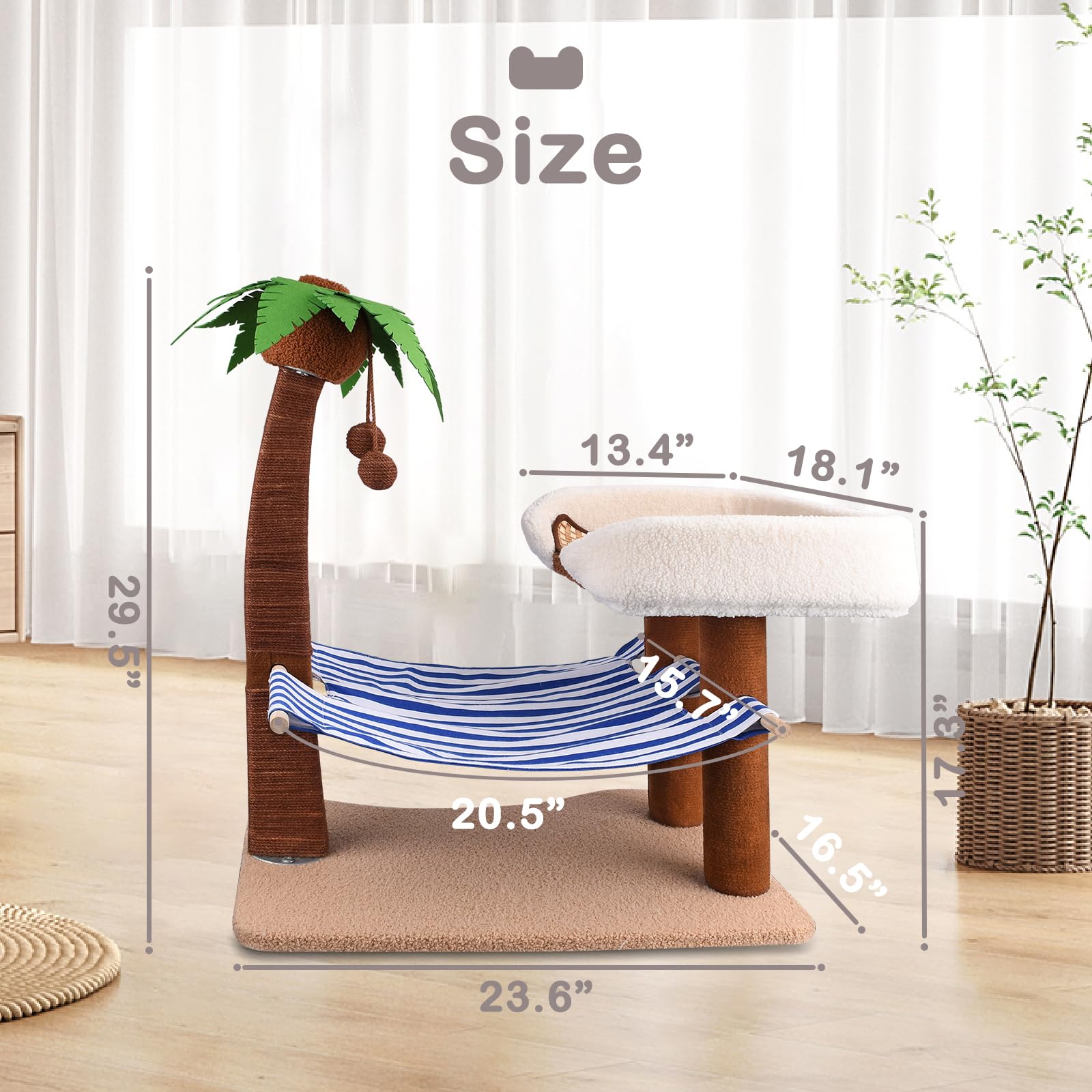 Lechansen lit-hamac-chat-doux: couchage moelleux pour sieste agréable.