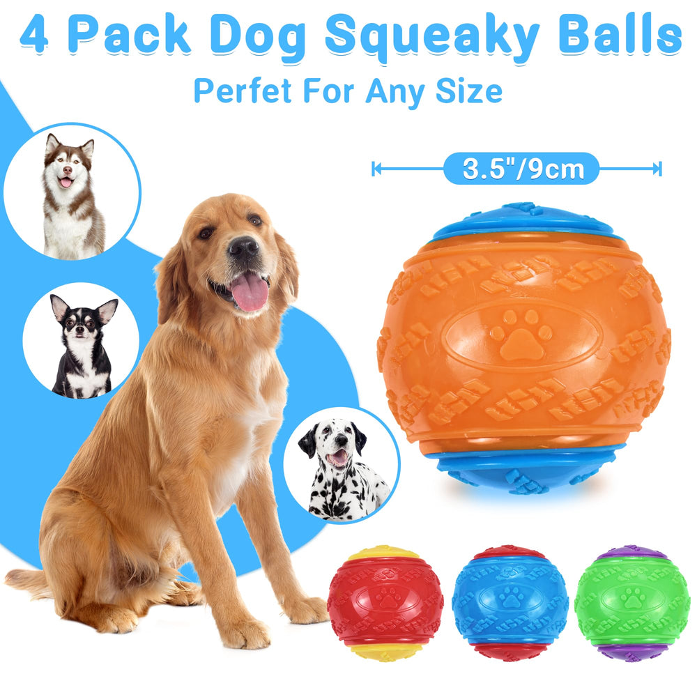 Balle LECHONG Siffle 3,5 po bleu, parfaite pour l’exercice quotidien.