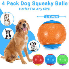 Balle LECHONG Siffle 3,5 po bleu, parfaite pour l’exercice quotidien.