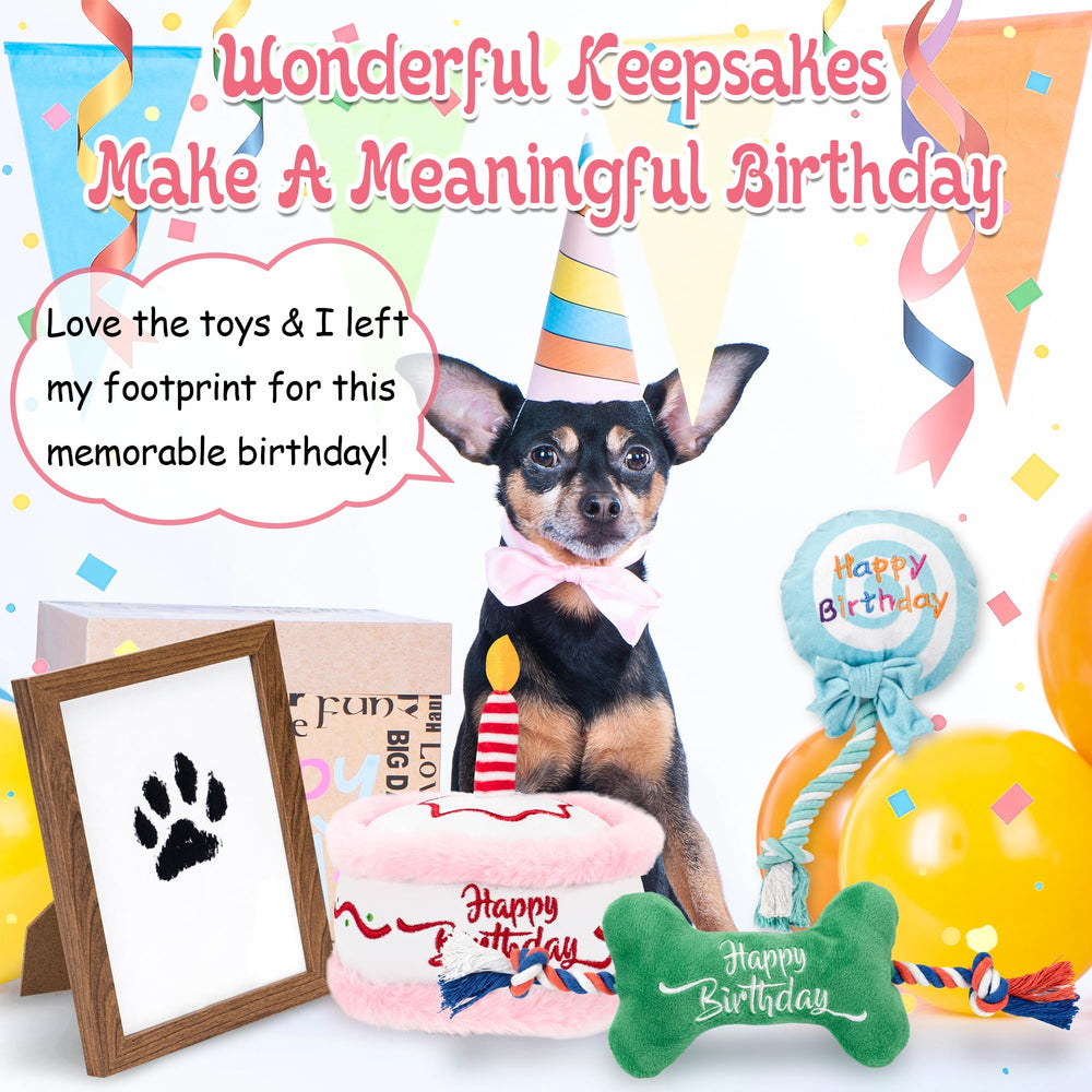 LECHONG jouet-sifflet-gateau-chien: jouet interactif et amusant pour la fête.