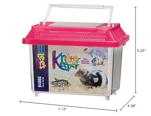 Lee's Kritter Keeper matériau durable et sûr pour animaux, utilisation fiable.