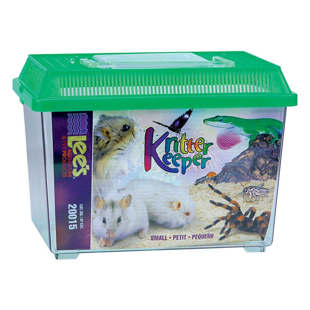 Lee's Kritter Keeper rectangle utilisation terrarium et nurserie