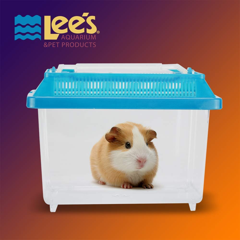 Lee's Kritter Keeper vision et ouverture alimentation, accès facile pour nourrir et observer.