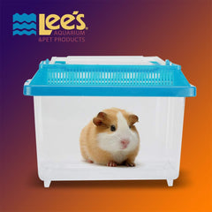 Lee's Kritter Keeper vision et ouverture alimentation, accès facile pour nourrir et observer.
