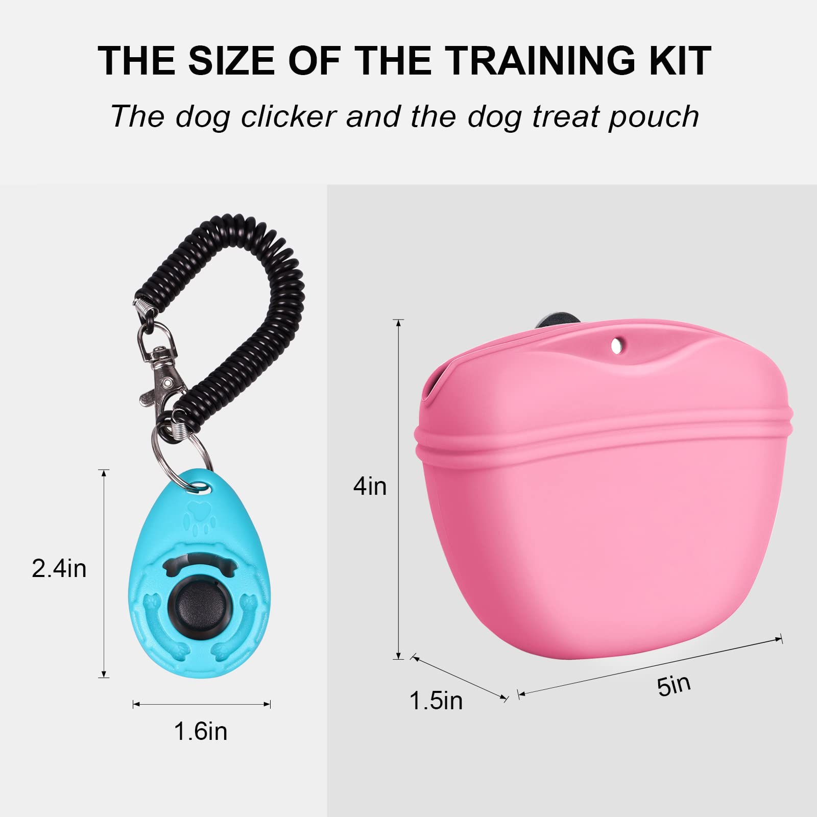 Left&Right clic dressage bleu, son distinctif pour récompenser les bons gestes.