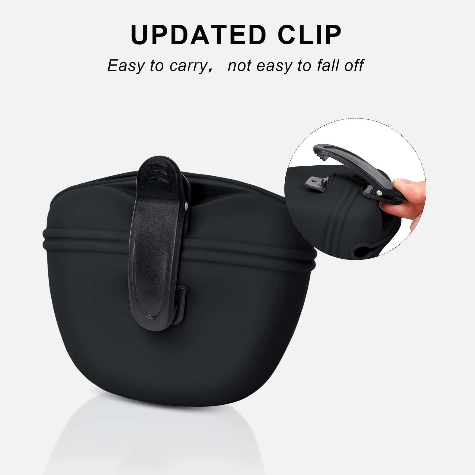 Left&Right attache-ceinture pratique, clip rapide pour les promenades.