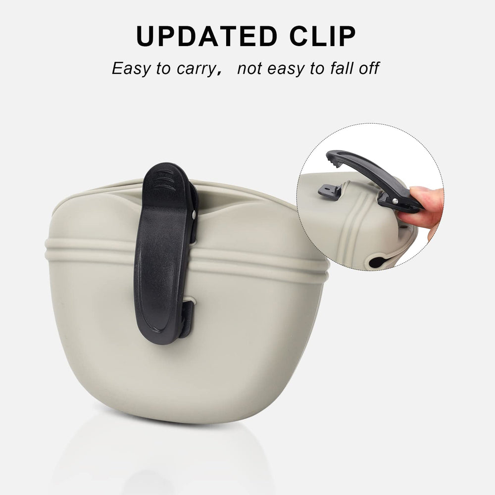 Left&Right clip-ceinture pratique pour promenades et entraînements en extérieur.
