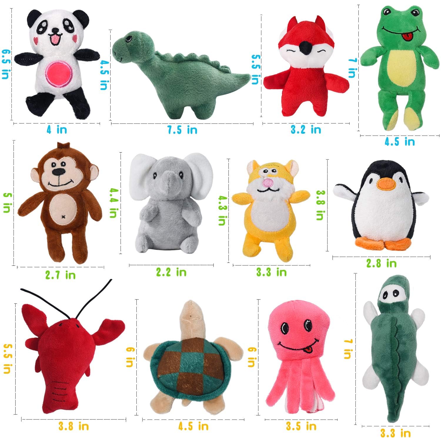 LEGEND SANDY éléphant jouet peluche, texture douce adaptée aux petites races.