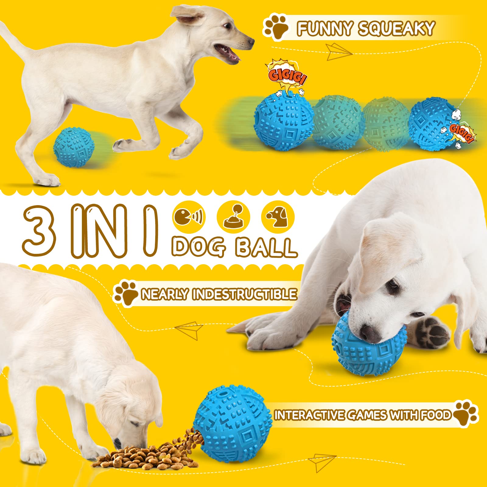 LEGEND SANDY jouet puzzle grande race, parfait pour chiens agressifs et robustes.