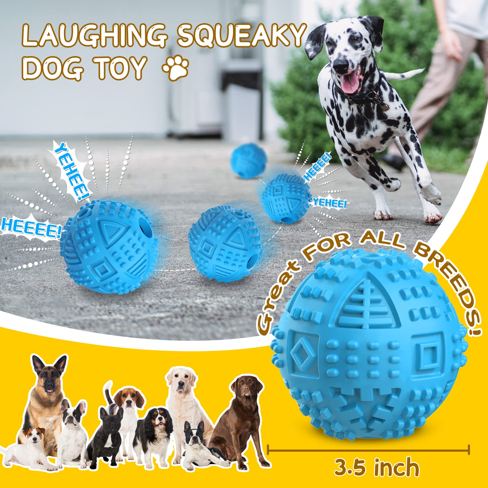 LEGEND SANDY jouet squeak interactif, amuse et occupe les chiens de grande taille.