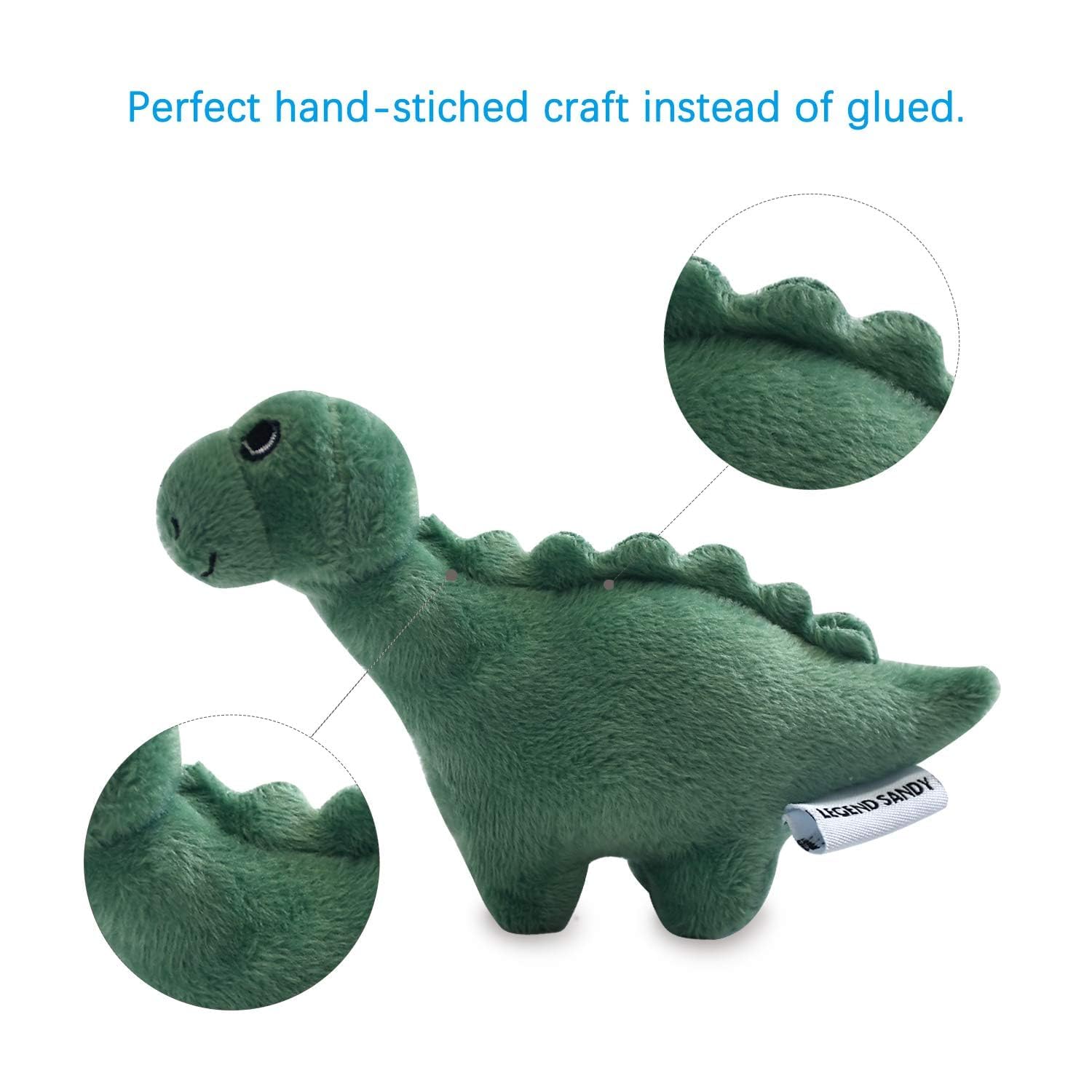LEGEND SANDY panda-jouet peluche pour chiot, câlin durable et pratique.