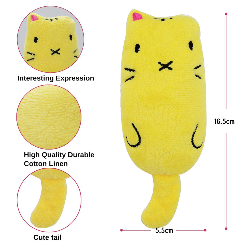 Legendog jouet chat catnip souris noir pour mordilage durable
