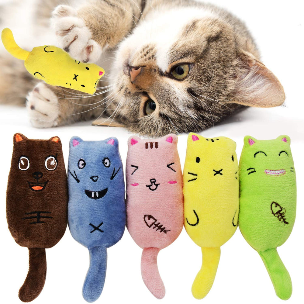 Legendog jouet chat catnip souris rose pour stimulation ludique