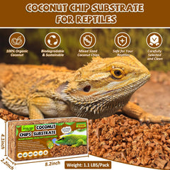 Legigo briques-coco-substrat-reptiles : installation facile grâce à la texture compressée.