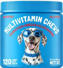 LegitPet - Bouteille de vitamines chien, soutien santé globale.