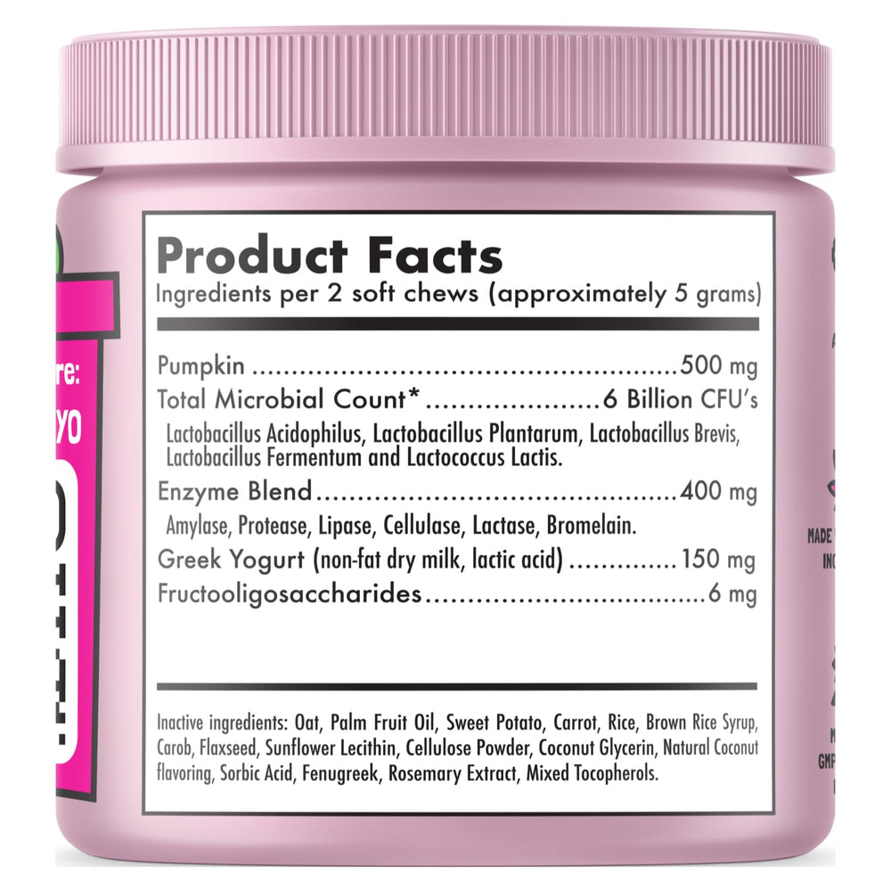 LEGITPET Probiotics – équilibre de la flore intestinale et réduction des gaz.