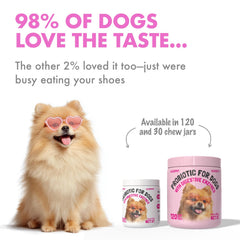 LEGITPET Probiotics chiens – soutien immunitaire et réduction des irritations cutanées.