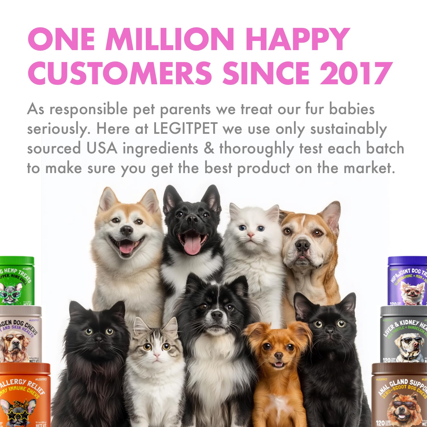 LEGITPET Probiotics – bouchées molles au goût apprécié des chiens.