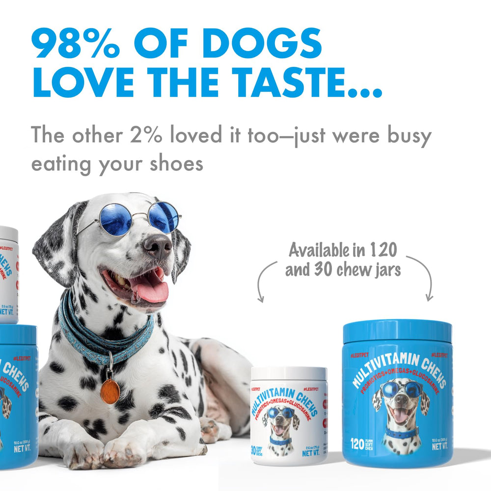 LegitPet - Probiotiques chien pour digestion équilibrée et confort.