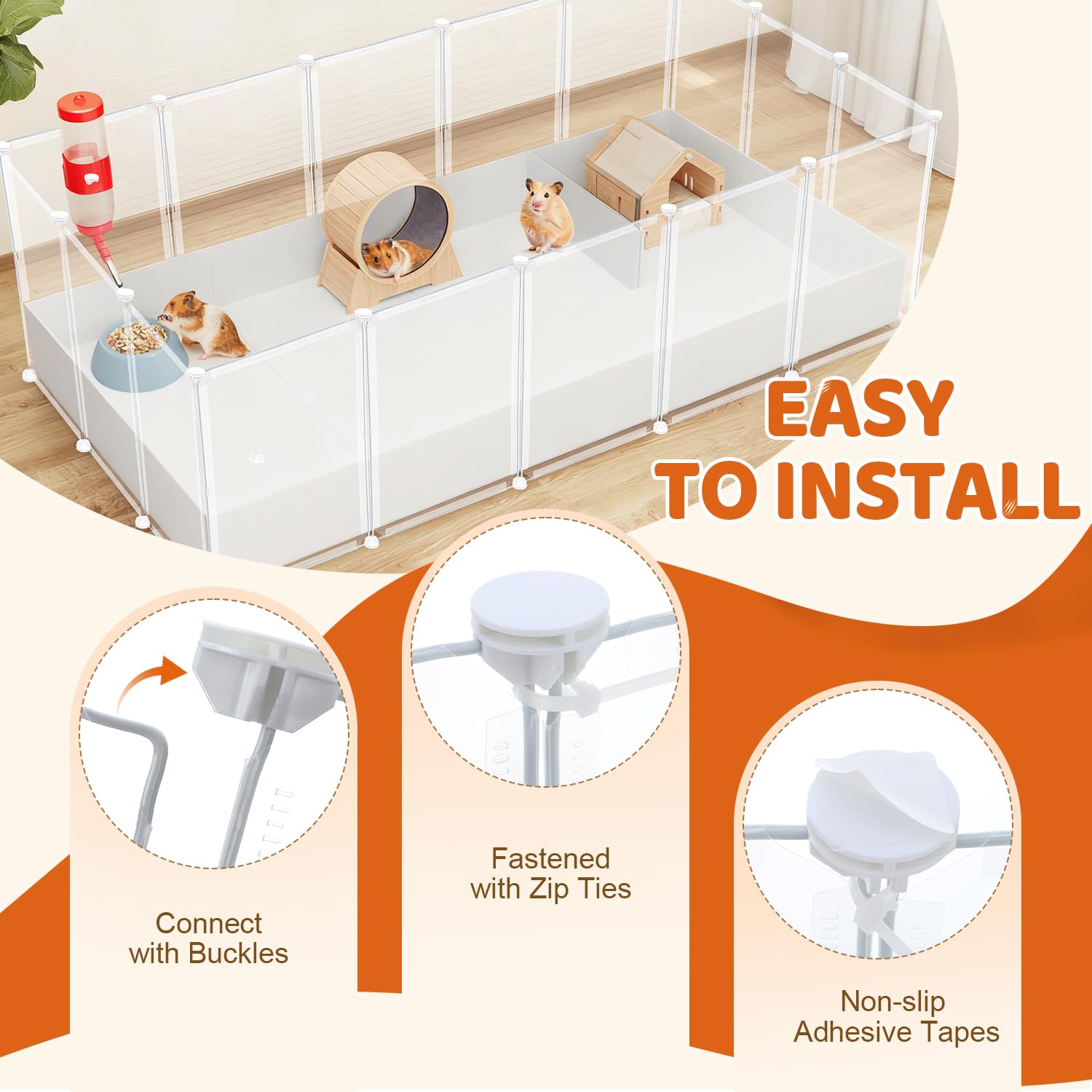 LEICHTEN conception modulaire ajustable: configurer selon l’espace disponible.