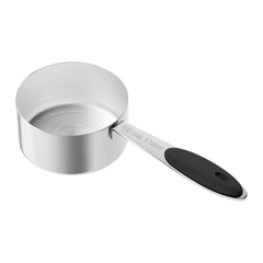 LEIFENY Pelle inox démontrant la demi-tasse 118 ml pour des portions précises.