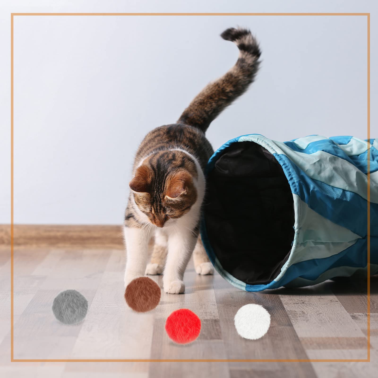 Pelage lapin réaliste LEIFIDE toucher doux et couleurs vives pour stimulation sensorielle.