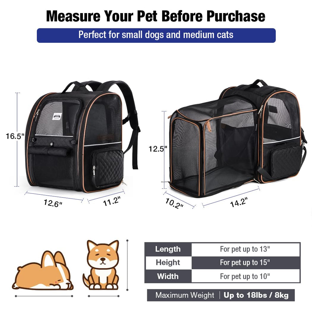 Lekebobor sac chat: quatre entrées pour un accès facile.