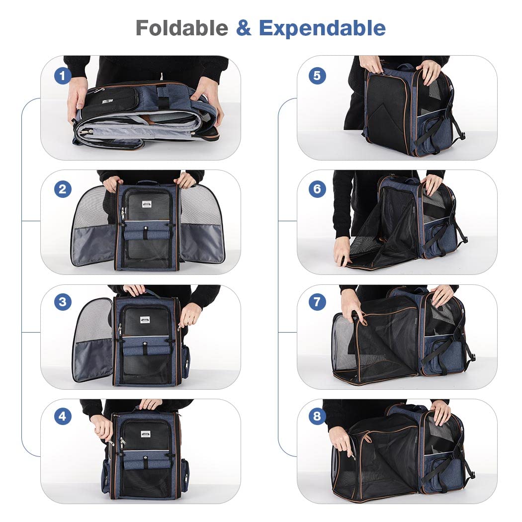 Lekebobor sac-dos animaux tapis doux pliant pour le confort.